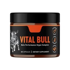 60pcs Vital Bull Beef Organ Supplement for Men – Grass Fed Organs with Heart Organs price