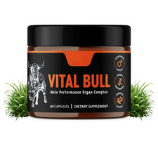 60pcs Vital Bull Beef Organ Supplement for Men – Grass Fed Organs with Heart Organs price