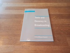 book - Taste and Decency in Broadcasting Review 1991 by Andrea Millwood Hargrave Review Boeken price