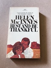 REST AND BE THANKFUL  by Helen MacInnes vintage 1983 Fawcett Crest paperback Love Novels en Stories price