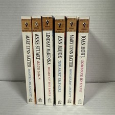 6 Harlequin WESTERN LOVERS Paperback Novels From Years 1984-90 Love Novels en Stories price