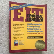 EIT Review Manual Rapid Preparation Lindeburg FE/EIT Exam Engineering Book YGS en LYS Boeken price