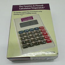Fountas & Pinnell Calculator/Stopwatch Handheld Basic Battery Powered Stopwatch Stopwatch price