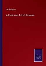 J W Redhouse An English and Turkish Dictionary (Paperback) Turks woordenboek price