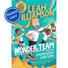 Signed Book - The Wonder Team and the Pharaoh's Fortune by Leah Williamson Contemporary Kinder Literatuur price