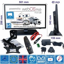 Unispectra 22" Smart TV (webOS) + Bracket + Magic Remote Full HD 12V 24V 240V Televisies price