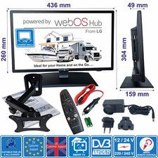 Unispectra® 19" Smart TV (LG webOS) Magic Remote 12V 240V Motorhome Truck Boat Televisies price