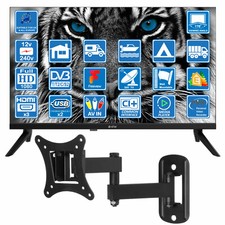 22" TV + Wall Bracket 12V / 240V Full HD TV ideal for MOTORHOME CARAVAN BOAT VAN Televisies price