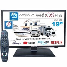 19" Smart TV (webOS from LG) HD  12V 24V 240V Freeview & SAT Tuner, Magic Remote Televisies price