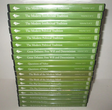 The Great Courses: Modern Philosophy CD Lot (7 Sets) The Teaching Company Filosofie Sets price
