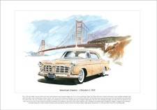 American Classics - CHRYSLER C-300 - Fine Art Print - 331 FirePower Hemi V8 Car American klassiekes price