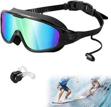 Tibatoes Goggles Kids, Tibatoes Clip-on Swim Goggles, 180° Wide Angle Vision UV Swim Goggles price