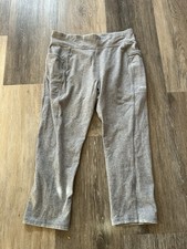 Kids Grey Carhartt Leggings Size 14 Girls Pants Elastic Waist Pockets Meisjes broek price