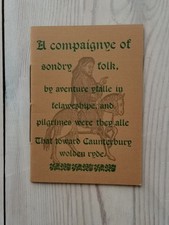 Three Of Chaucer's Sondry Folk from Kameo Press, Whitstable. 1989. Limited Edit. Folk Literatuur price