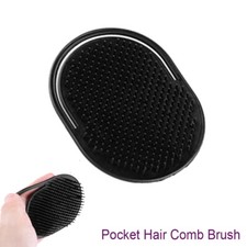 Hand Pocket Comb Brush Hair Men Beard Mustache Palm Travel Scalp Massager Hair borstel en Comb price
