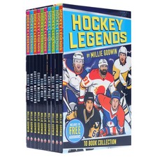 The Hockey Legends by Millie Godwin 10 Books Collection Box Set - Ages 7-9 - PB Other Biography Boeken price