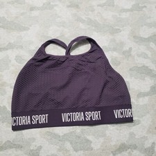 Victoria's Secret Sport Bra Womens Large Purple Gym Fitness Fitwear (Fitness Kleding) price