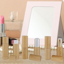 2 Pieces Bamboo Empty Lipstick Tube Lip Balm sub Lip Glosses Bottles Lipsticks & Lip Glosses price