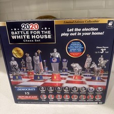 BulbHead 2020 Battle For The White House Chess Set Chess price