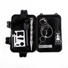 Outdoor Camping Gear Hiking Emergency Flashlight Phone Charger Survival Kit Set Kamperen Set & Festival Package price