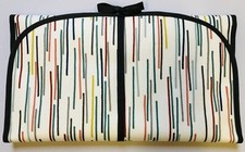 Baby Unisex Travel Changing mat Wipe Clean Stripe Grey Oilcloth Folding Padded Baby verschonen Mat price