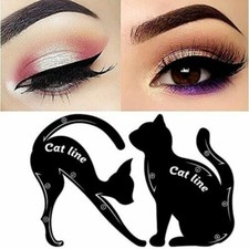 2pcs Cat eyeliner Stencils Eye Shaper Shadow Liner Helper Tool Makeup Template Eyeliner price