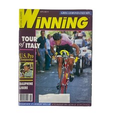 Winning Bicycle Racing Illustrated August 1991 No. 93 Franco Chioccioli VG Racing-Professional Bicycles price