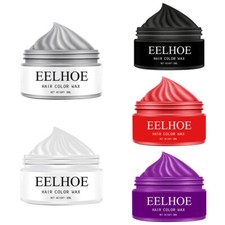 Disposable 5 Colors Unisex Hair Color Wax Mud Dye Styling Cream DIY Coloring New Hair Styling Cream price
