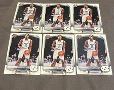 2025-26 Bowman Basketball Caleb Wilson Lot Of 6 1st Bowman Base UNC Basketball producten price