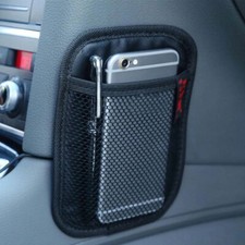 Auto Storage PU Leather Pouch Bag Phone Holder Organizer Black Car Accessories Opbergen Tas price
