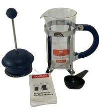 Original Bodum Java 3 Cup French Press Coffee Maker Blue 0.35 L, 12 Oz 3 Cup New Koffiezetapparaten price
