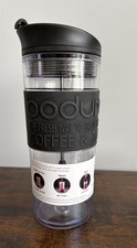 Bodum Coffee French Press Coffee Tea Brewer Travel Tumbler Double Wall Black New Koffiezetapparaten price