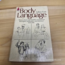 Pan book of Body language by Julius Fast - vintage paperback Boeken over lichaamstaal price
