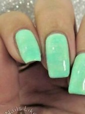 Biguine Makeup Nail Polish Color & Shock 23505 Mint Iced New Nail Polish price