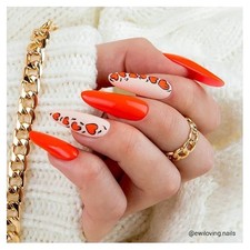 Biguine Makeup Nail Polish Gloss & Shock 13548 Orange New Nail Polish price