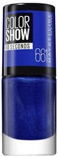 Maybelline colorshow nail polish varnish Shade 661 Ocean blue New Nail Polish price