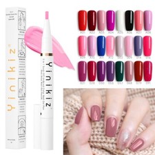Gel Polish Nail Pen 3 in 1 Manicure One Step Nail Varnish Hybrid Base & Top Coat Nail Polish price