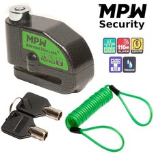 Motorcycle Scooter Alarm Disc Lock Brake Anti-Theft Security + Reminder Motorslot & alarm price