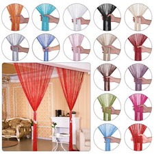 String Curtain Hanging Beaded Curtain String Curtain Panels Door Fly Screen Room Snaar Gordijn price
