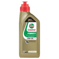 CASTROL POWER1 4T 15W-50 1 LITRE OLIE MOTEUR CASTROL POWER 1 4T 15W50 Motor Olie price