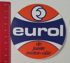 Aufkleber/Sticker: eurol - de juiste motor-olie (18021750) Motor Olie price
