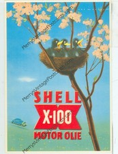 JAN LAVIES-1993-SHELL AFFICHE-X-100 MOTOR OLIE-(MISC2-21*) 4"X6" POSTCARD Motor Olie price