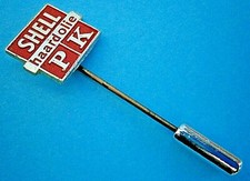 K218* Vintage Motor Car Shell haard olie P K oil lapel tie pin collectable badge Motor Olie price