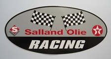 Werbe-Aufkleber Salland Olie Racing Texaco Motorsport Rennflagge F1 Oldtimer Motor Olie price