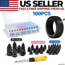 100Pcs Tire Repair Rubber Nails Emergency Puncture Repair Screws Kit Tires price