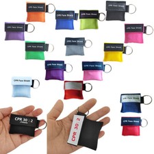 First aid CPR Face Shield Mask Keychain Emergency Kit CPR Face Shields Gezicht Shield & Mask price