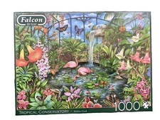 1000 Piece Jigsaw Puzzle Tropical Conservatory Falcon Deluxe Brand New Sealed Jigsaw price