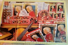 Jigsaw Mozart's NEW 1500 Piece Souvenirs JR Puzzles BNIB Boxed & Sealed Rare Jigsaw price