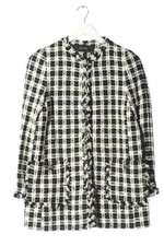 ZARA Overgangsjas Dames Jas Maat EU 38 zwart-wolwit-donkerblauw Dames Jas price