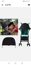 Universal Baby Kids Pushchair Stroller Pram Buggy Sun Shade Canopy Cover Black Kinderwagen zonnekap price